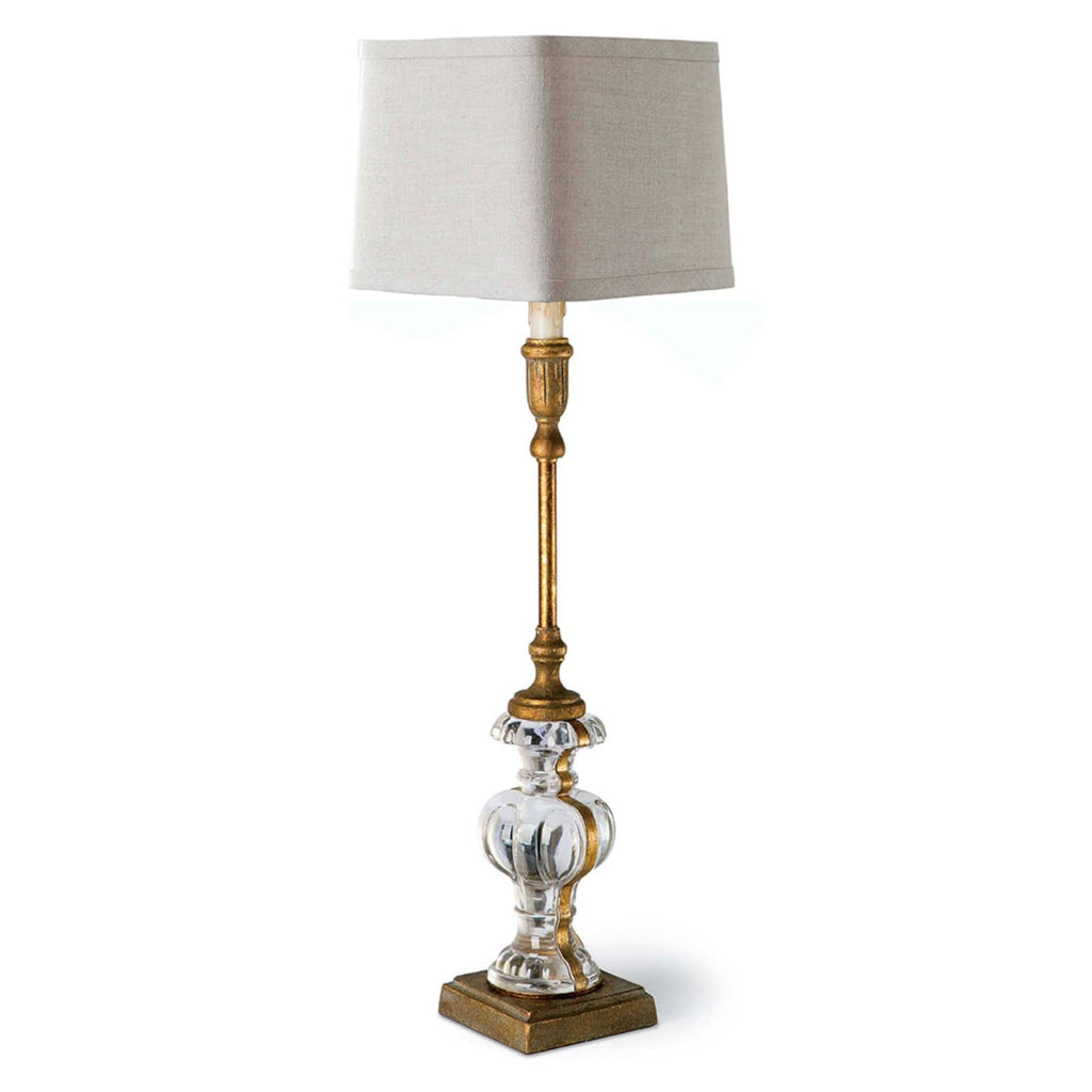 Parisian Glass Buffet Table Lamp