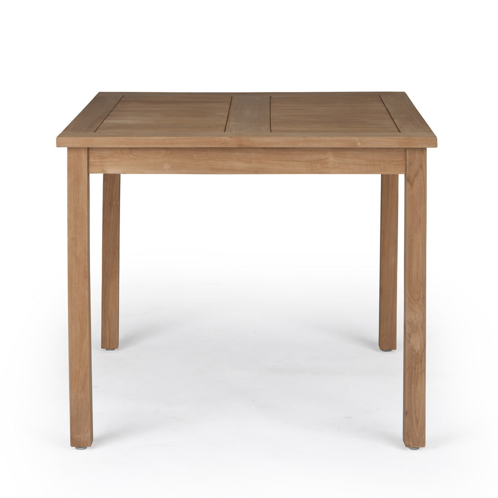 Bistro Style Square Teak Table