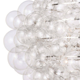 Nimbus Glass Chandelier - Clear