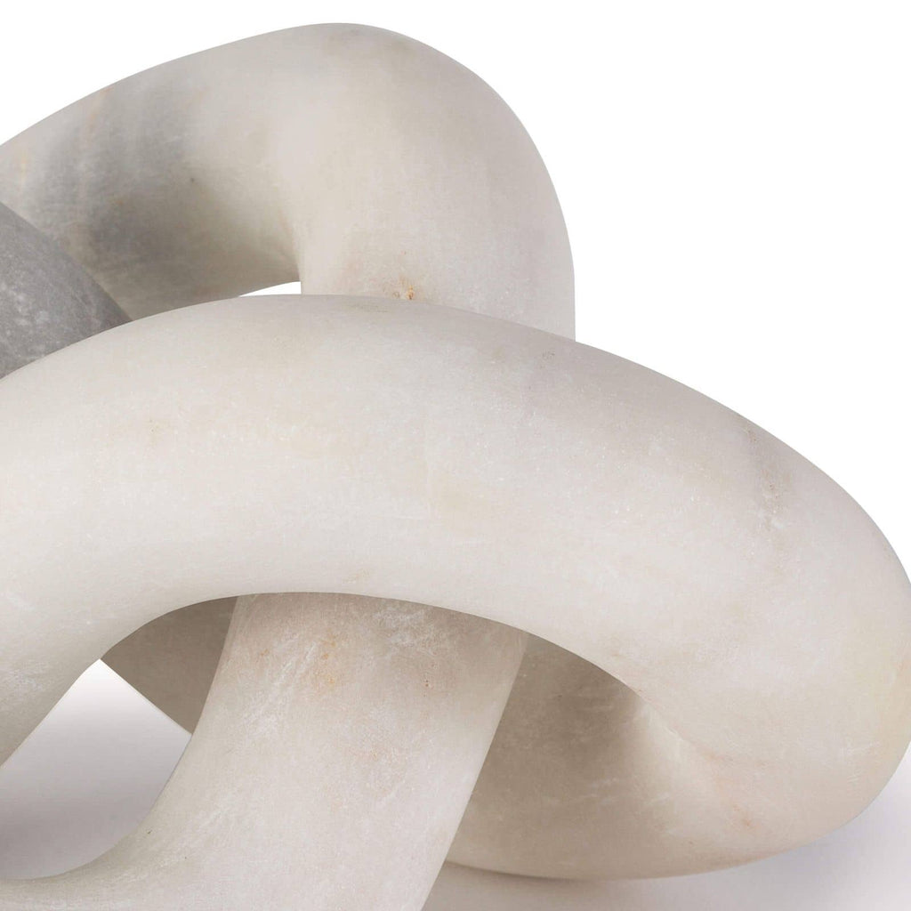 Cassius Marble Sculpture - White