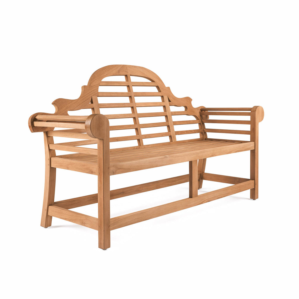 Lutyens Outdoor Bench in Teak (3 Seat)