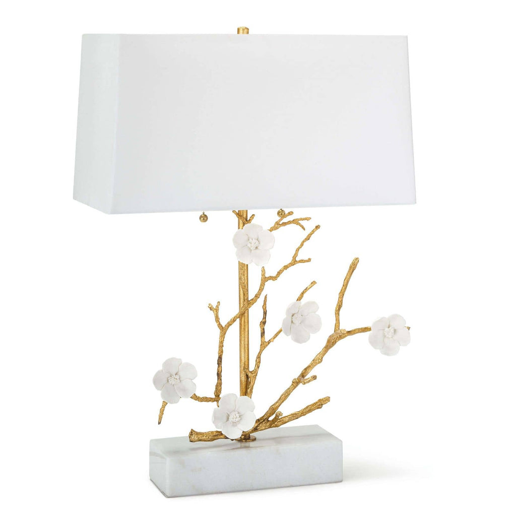 Cherise Horizontal Table Lamp - Gold