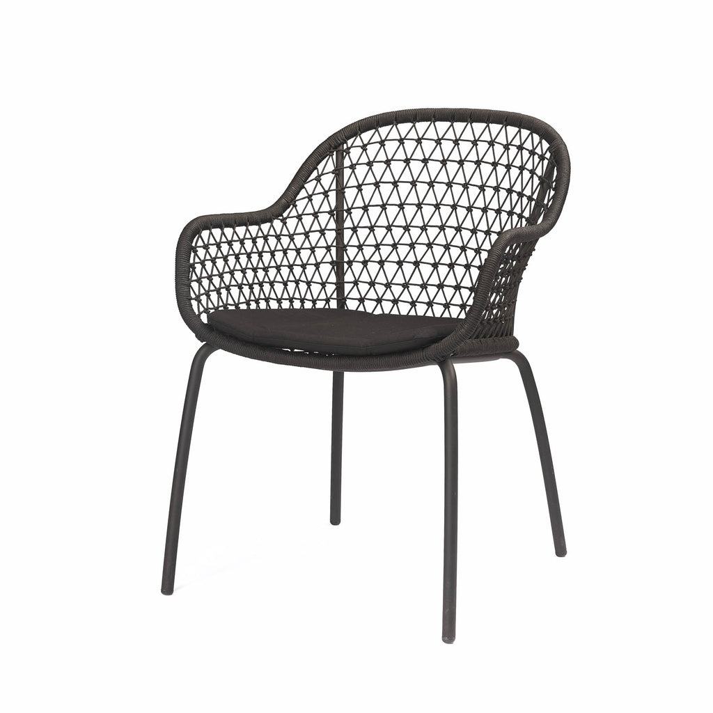 Libby Rope Outdoor Dining Arm Chair