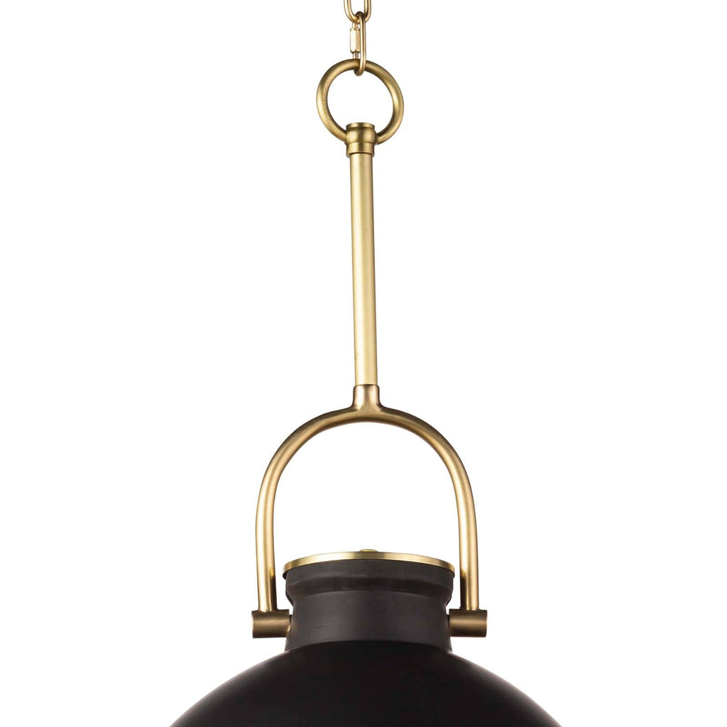 Eloise Ceramic Pendant - Black