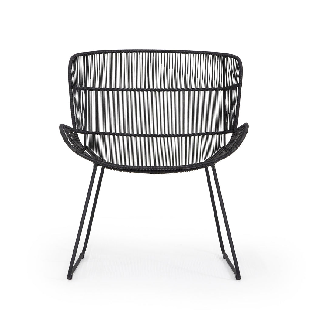 Nairobi Woven Relaxing Chair (Black)