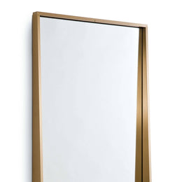 Gunner Mirror - Natural Brass