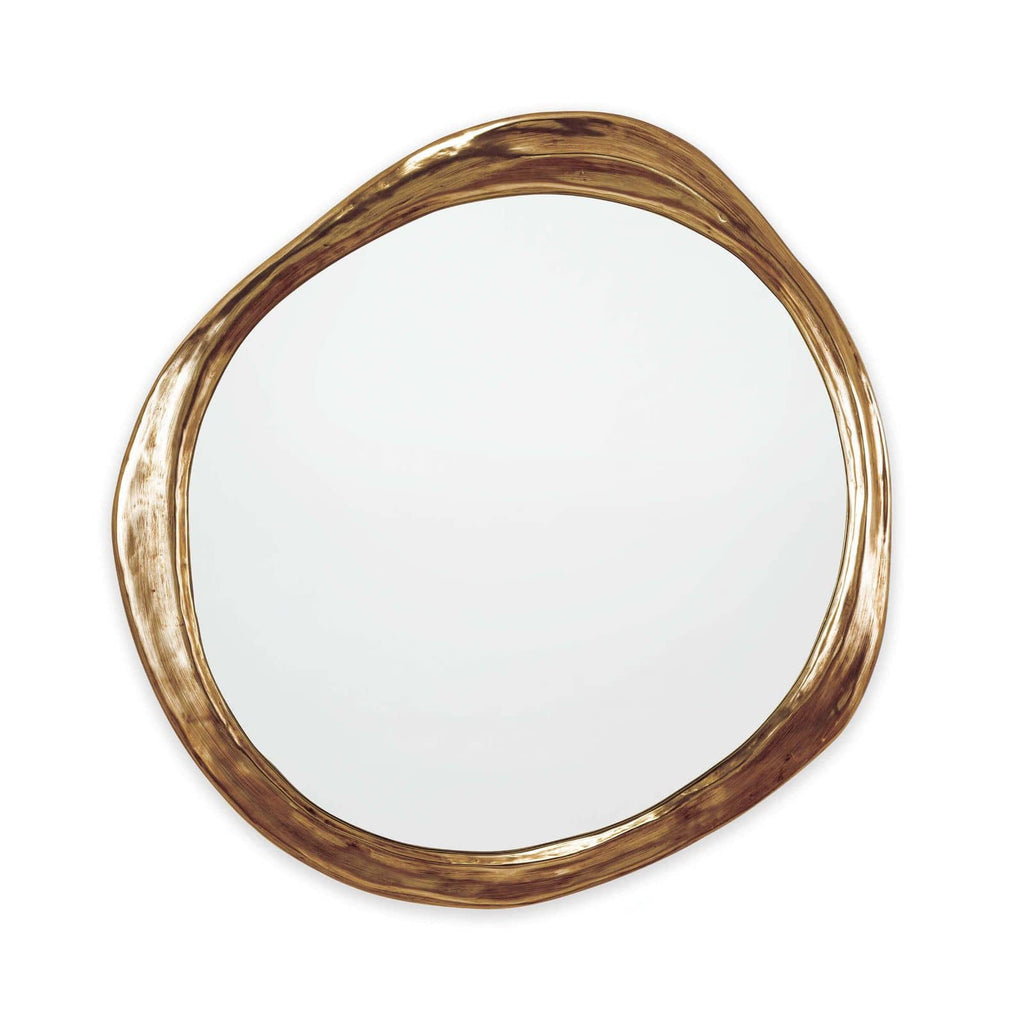 Ibiza Mirror - Antique Gold