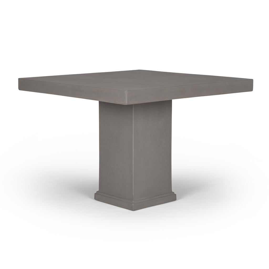 Raw Concrete Dining Table