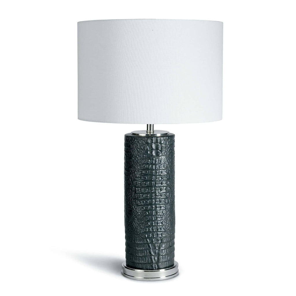 Blake Ceramic Table Lamp - Ebony