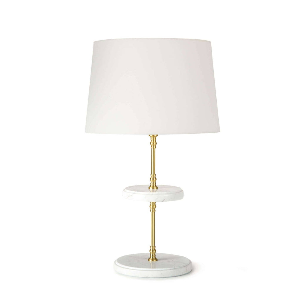 Bistro Table Lamp - Natural Brass