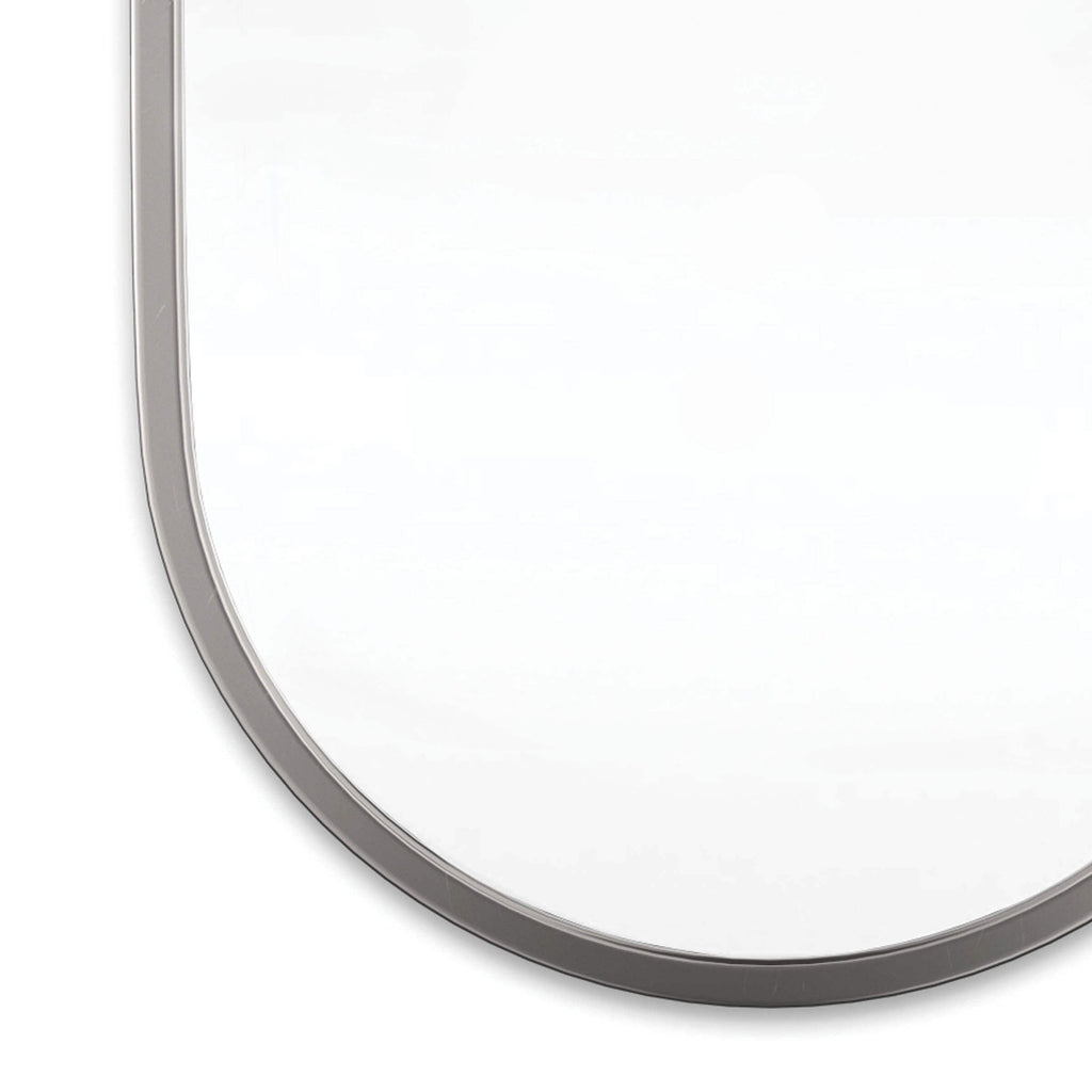 Canal Mirror - Polished Nickel