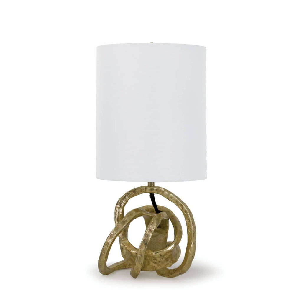 Mini Knot Lamp - Soft Gold