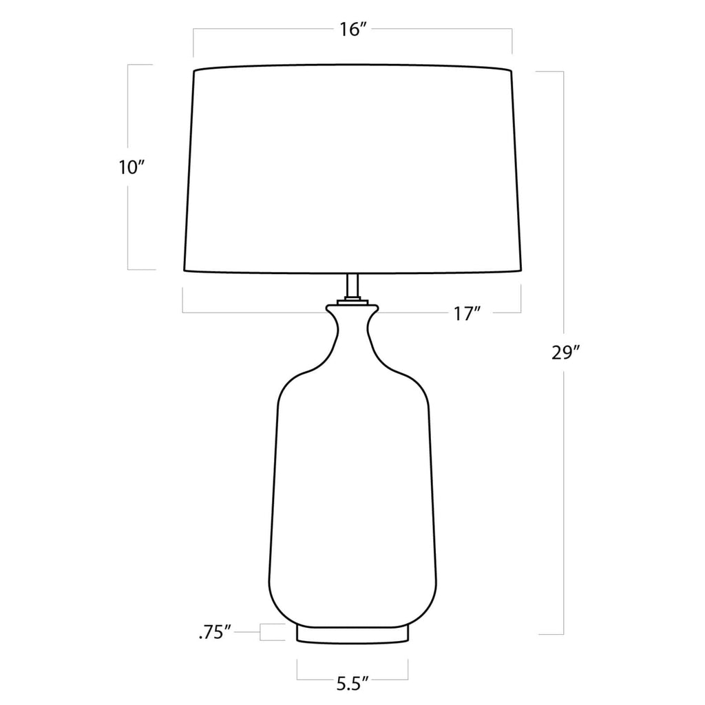 Glace Ceramic Table Lamp