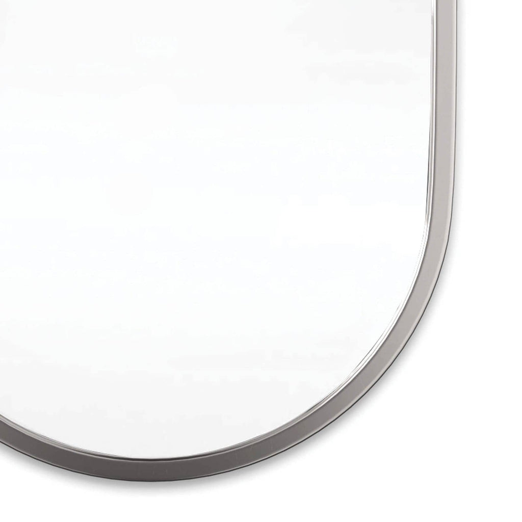 Canal Mirror - Polished Nickel