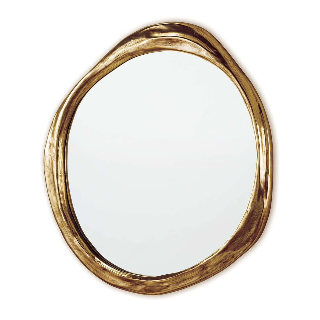 Ibiza Mirror - Antique Gold