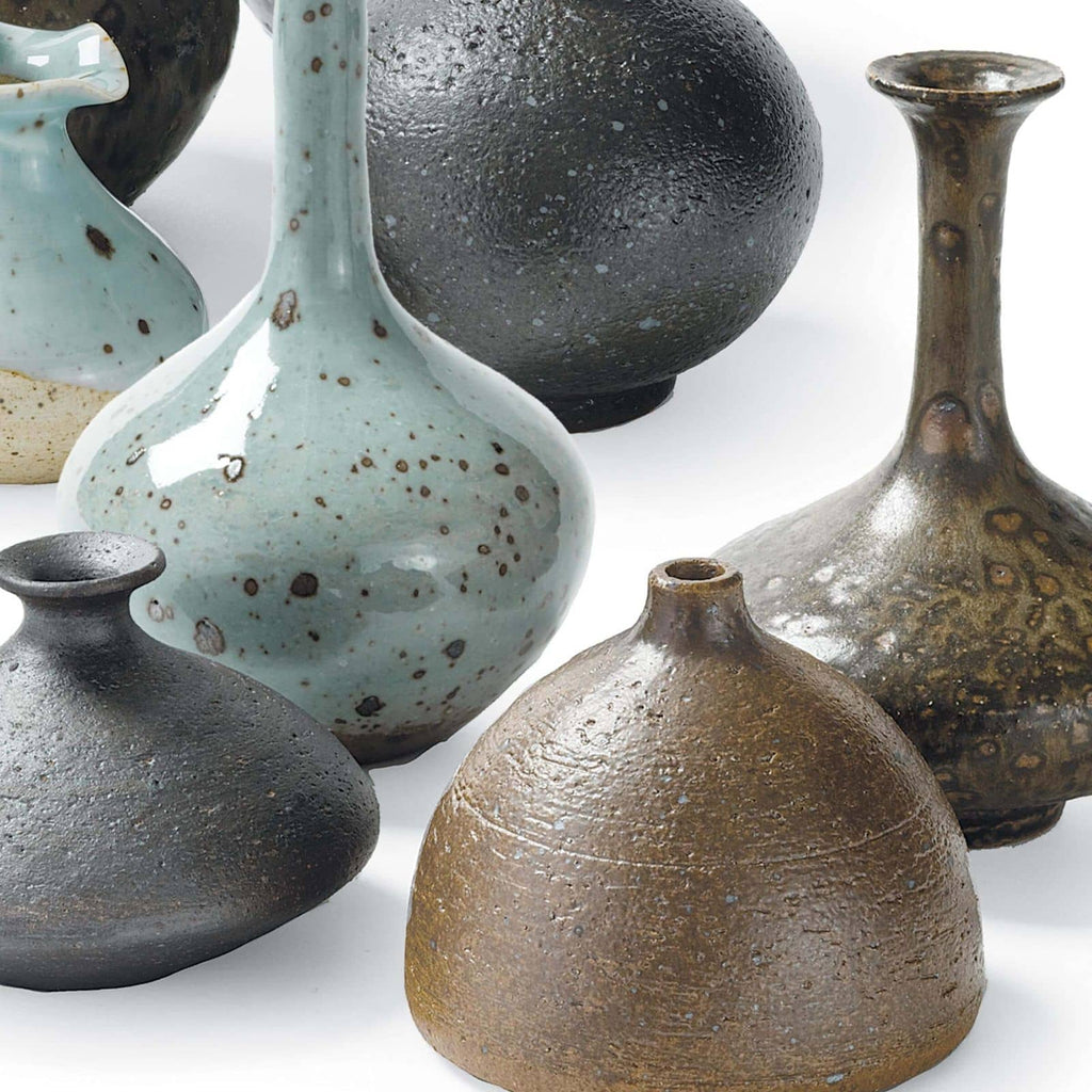 Porcelain Bud Vases - Set of 8