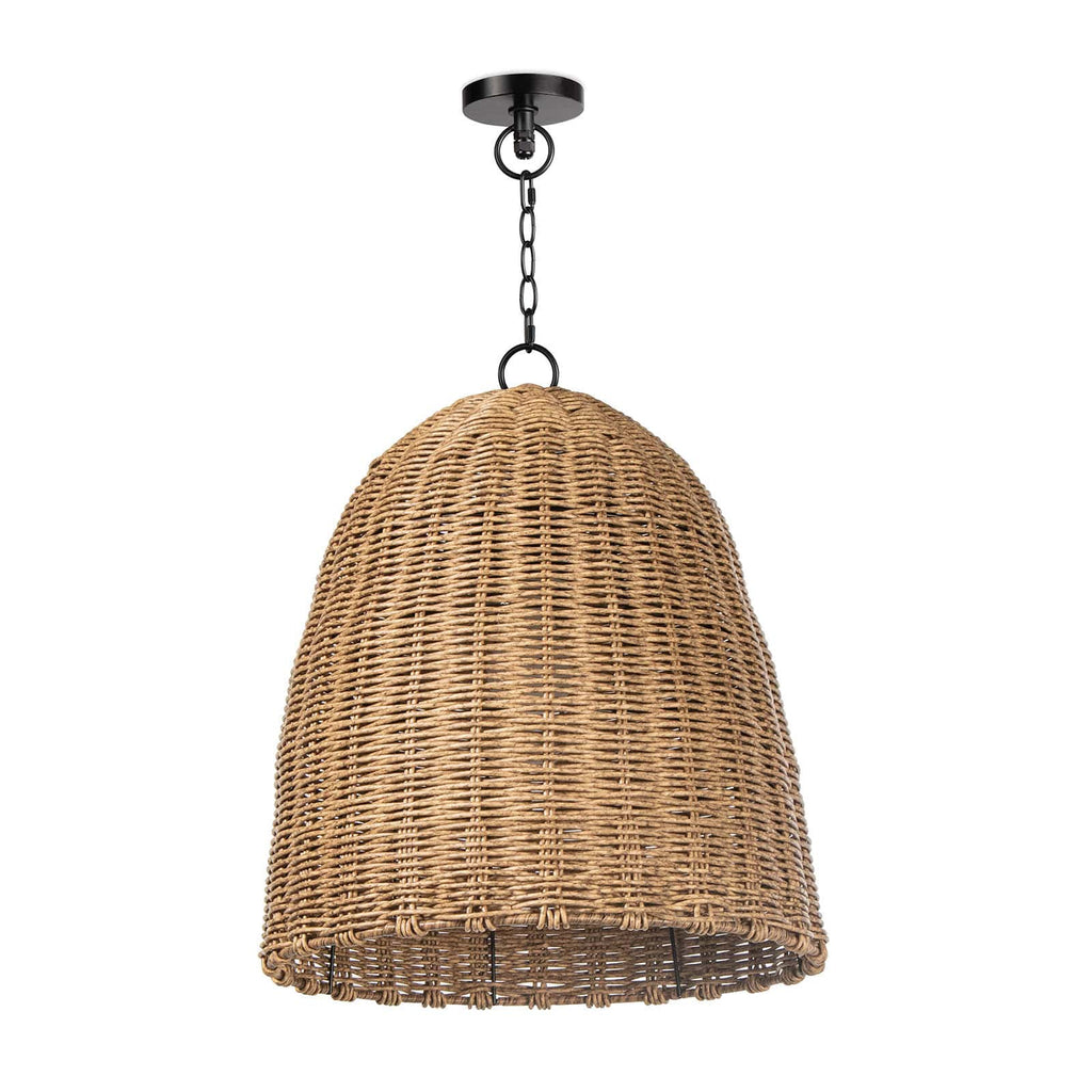 Beehive Outdoor Pendant Small - Natural