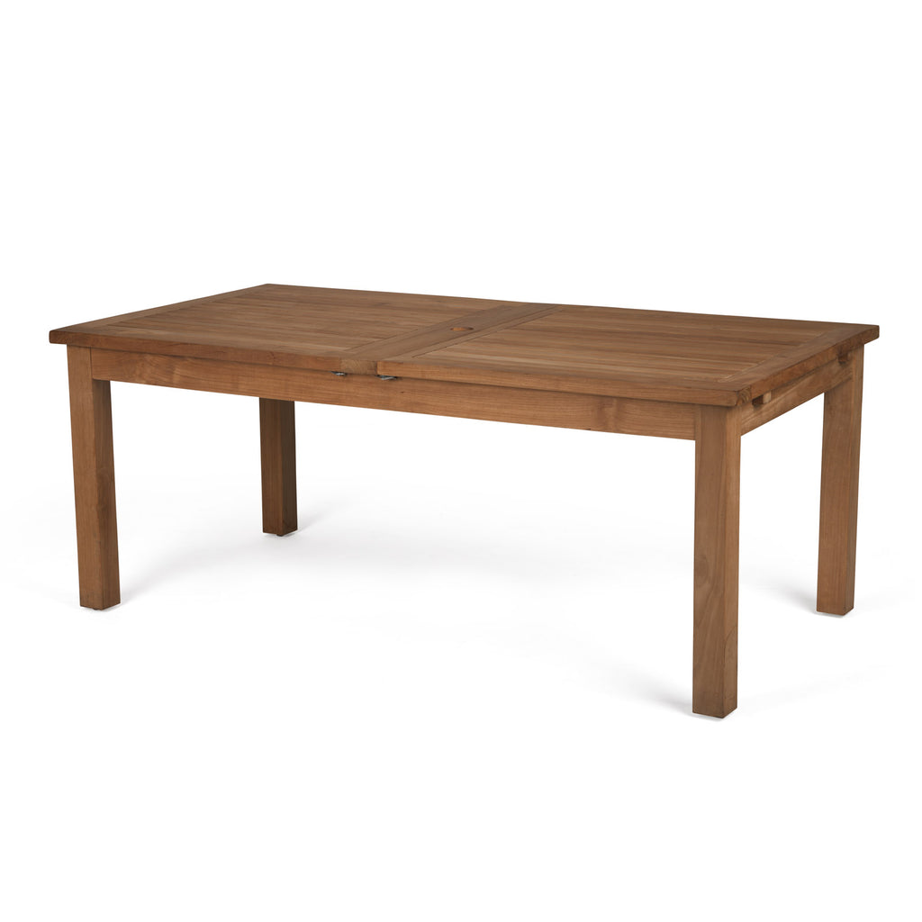 Capri Rectangle Double Extension Table 74&gt;96&gt;118"