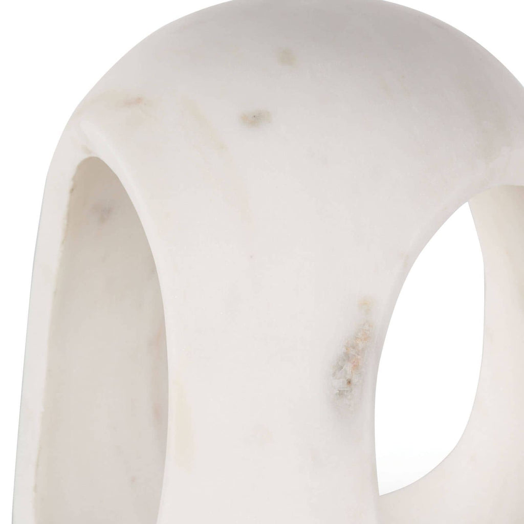 Bruno Marble Sculpture Large - White