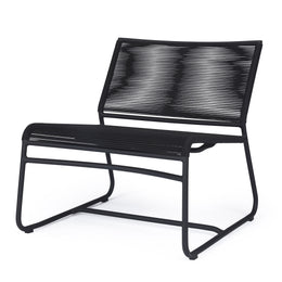 Komodo Outdoor Relaxing Chair (Black)