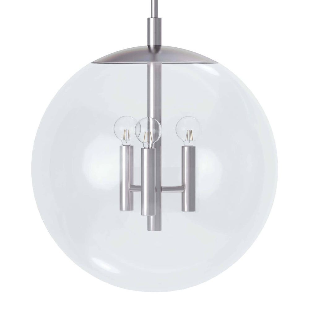 Cafe Pendant Medium - Polished Nickel