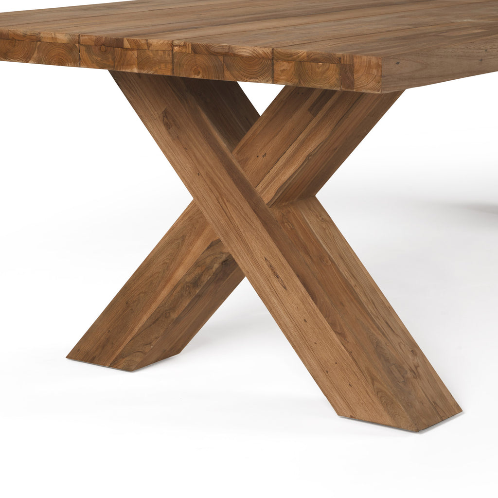 Boxx Reclaimed Teak Outdoor Dining Table