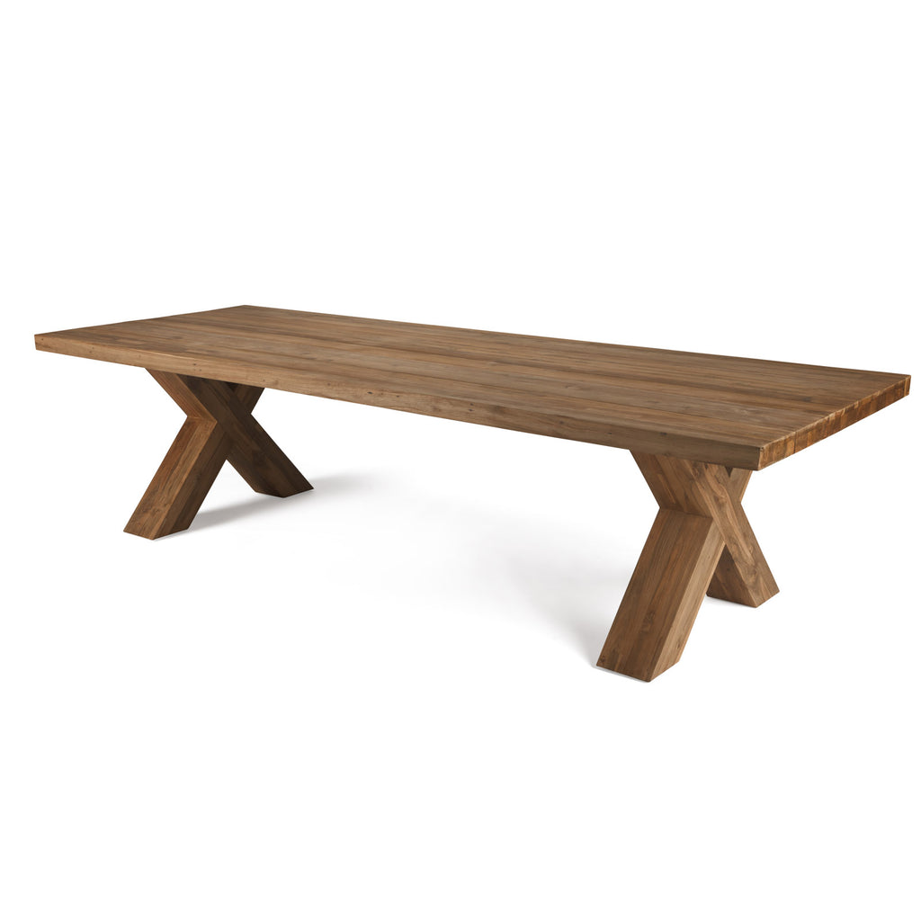 Boxx Reclaimed Teak Outdoor Dining Table