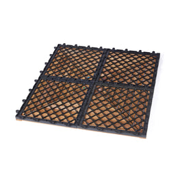 Teak Flooring Tiles (Set of 4)