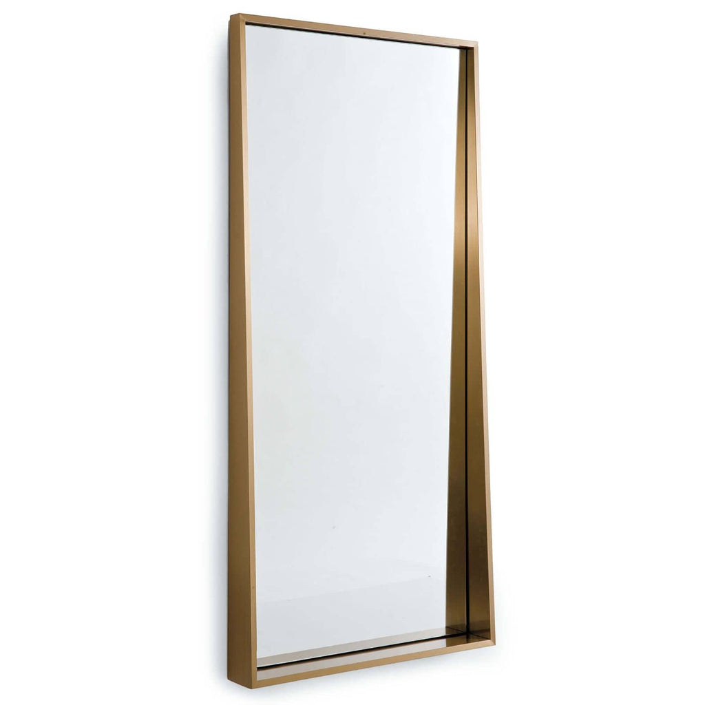 Gunner Mirror - Natural Brass