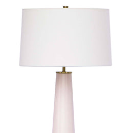 Audrey Ceramic Table Lamp - Blush