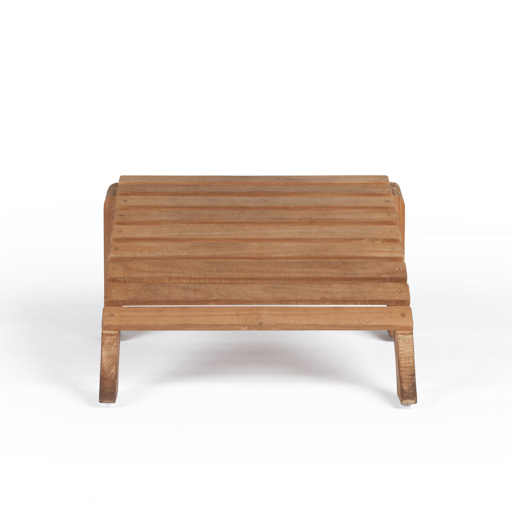 Teak Adirondack Foot Stool