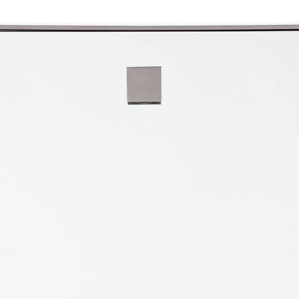 Hanging Rectangle Mirror - Polished Nickel