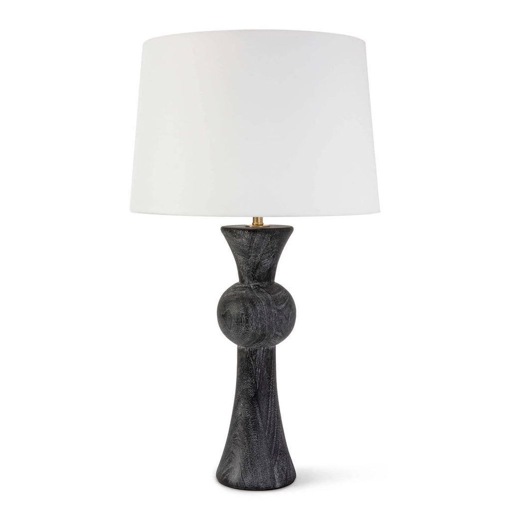 Vaughn Wood Table Lamp - Limed Oak