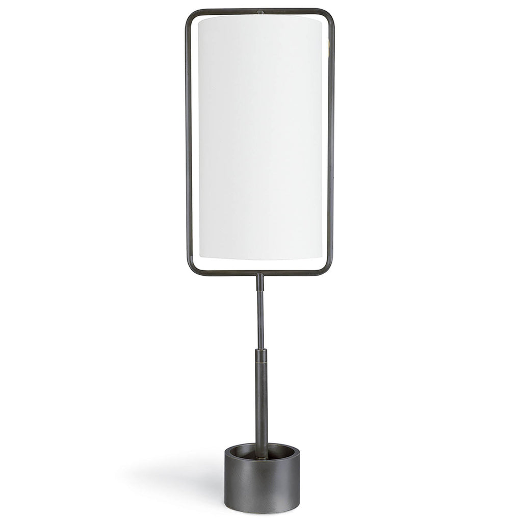 Geo Rectangle Table Lamp - Oil Rubbed Bronze