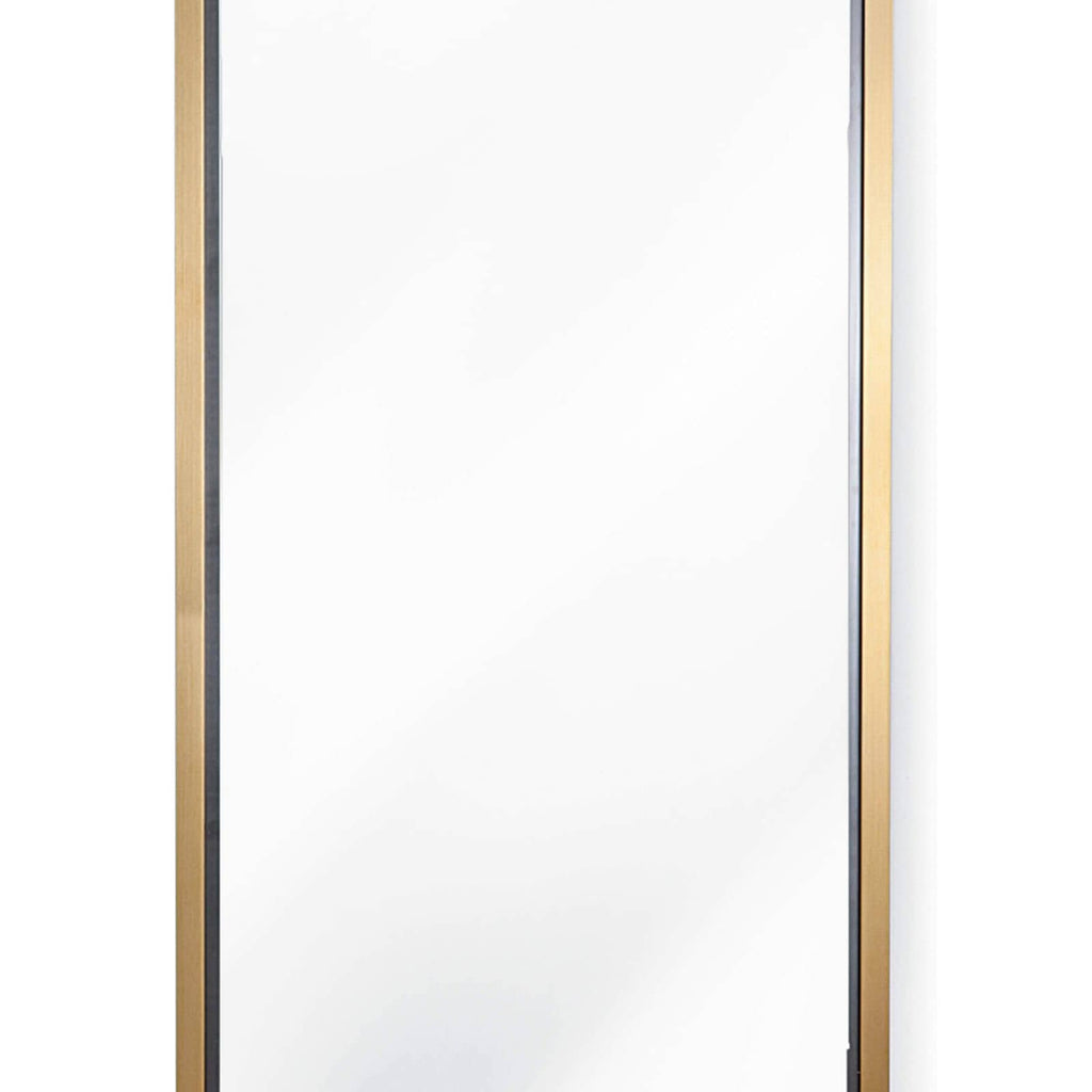 Dressing Room Mirror - Natural Brass