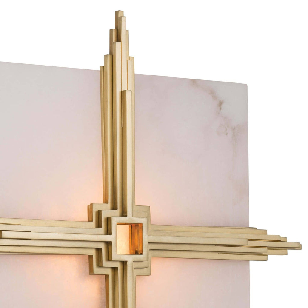 Gotham Sconce - Natural Brass