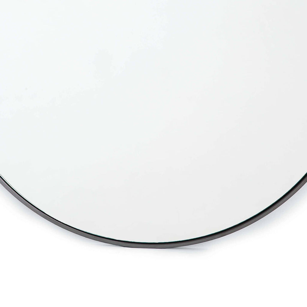 Hanging Circular Mirror - Steel