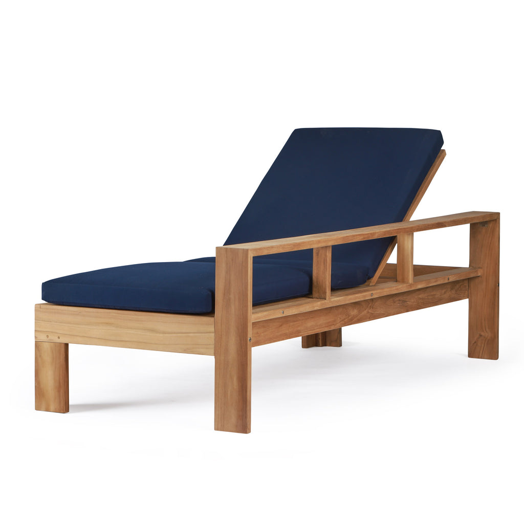 Havana Teak Sun Lounger (with Cushion)