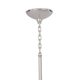 Mini Diva Chandelier - Aqua Polished Nickel