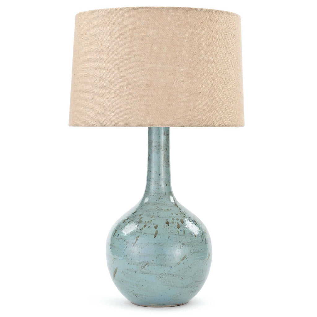 Fluted Ceramic Table Lamp