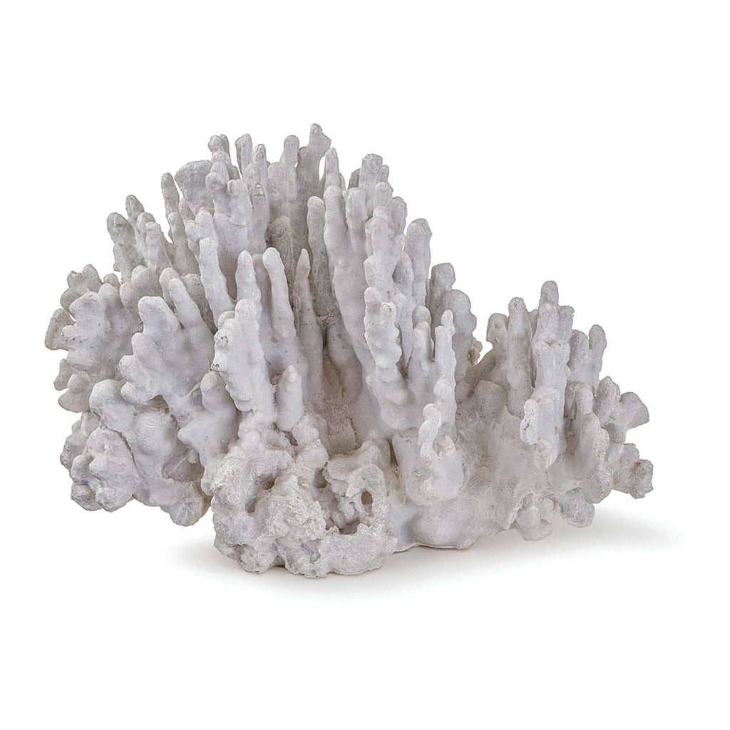 Coral Art Piece Large - White