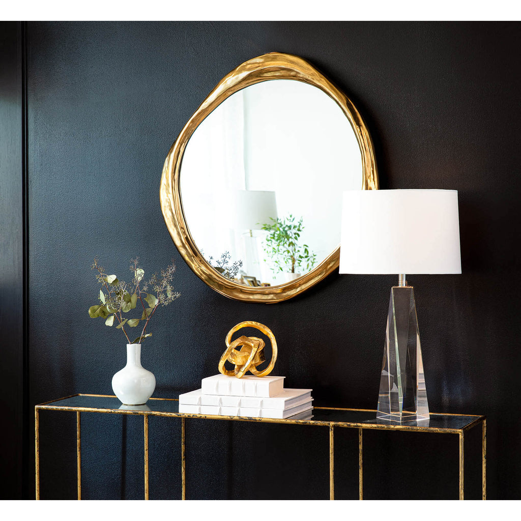 Ibiza Mirror - Antique Gold