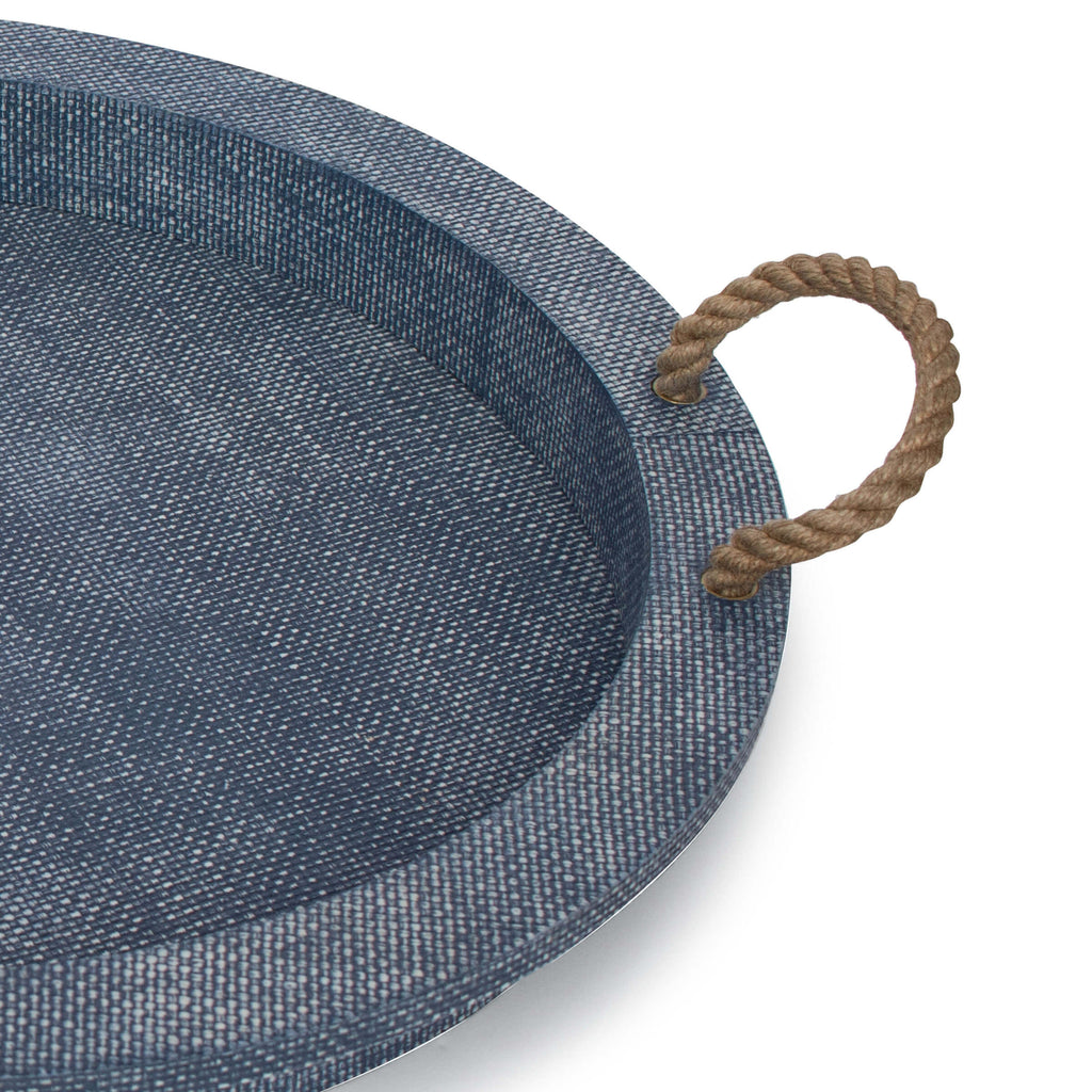 Aegean Serving Tray - Indigo