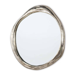 Ibiza Mirror - Antique Silver