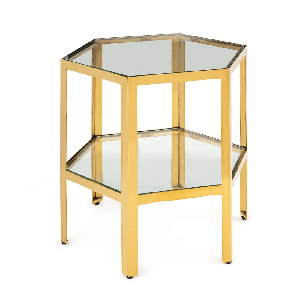 Quadrum Table Small - Gold