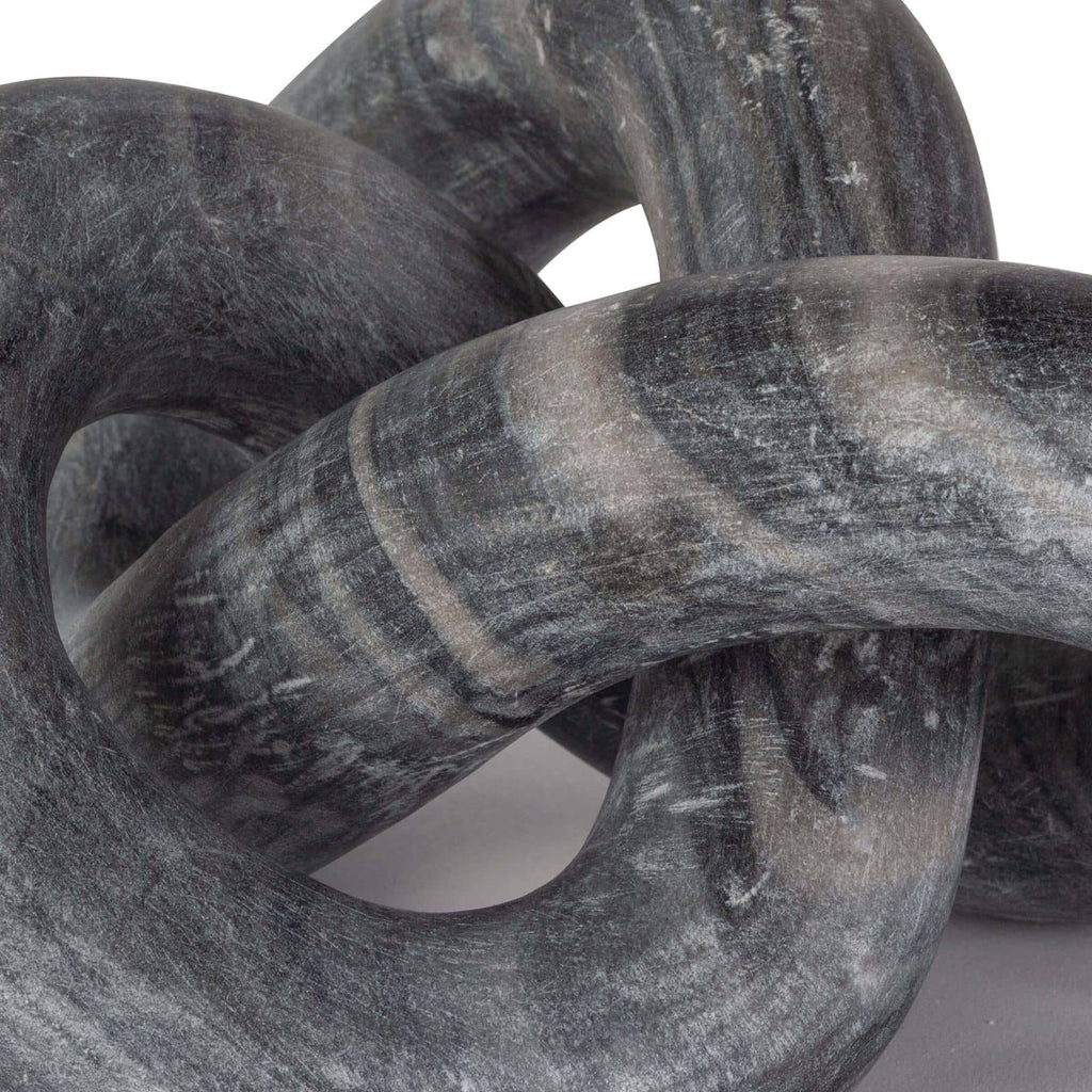 Cassius Marble Sculpture - Black