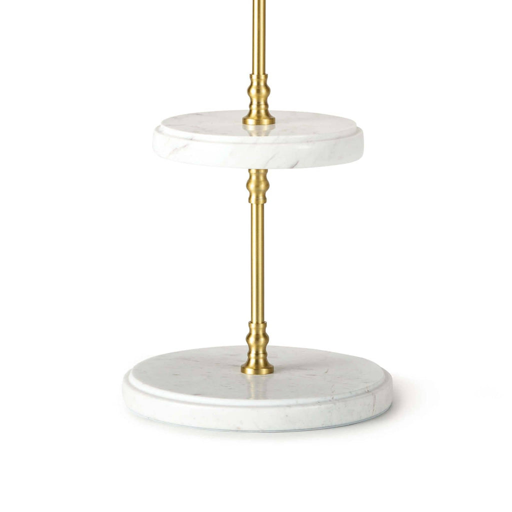 Bistro Table Lamp - Natural Brass