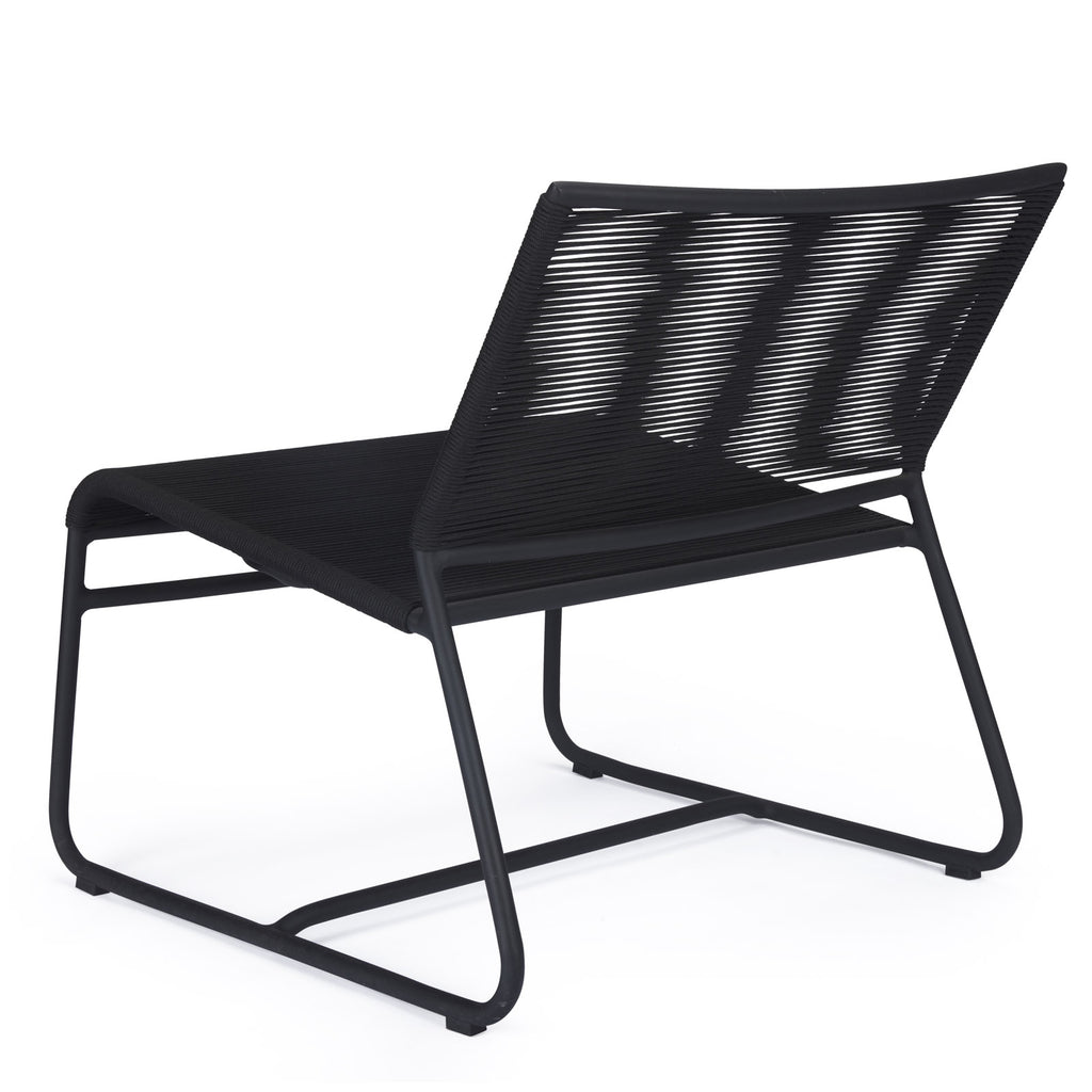 Komodo Outdoor Relaxing Chair (Black)