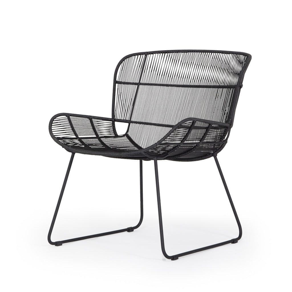 Nairobi Woven Relaxing Chair (Black)