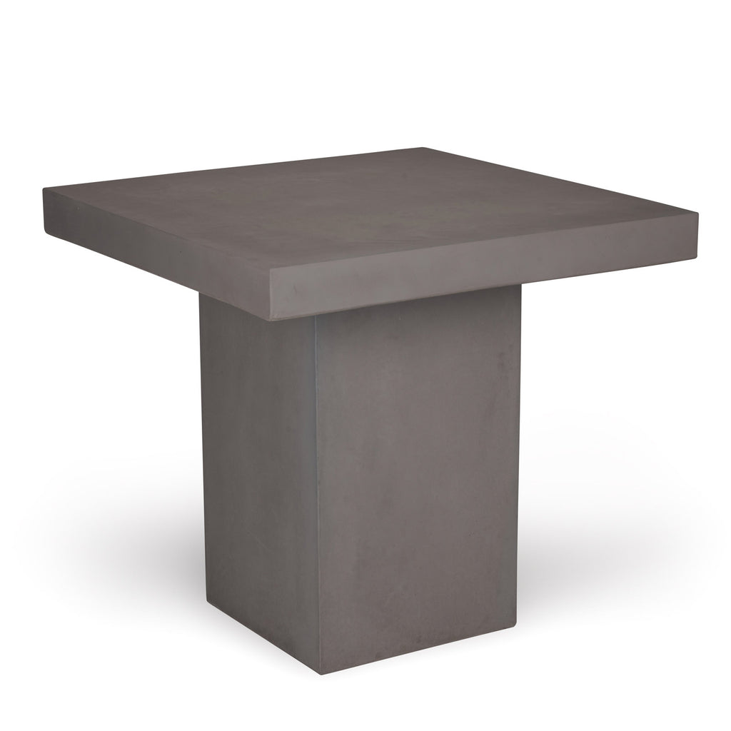 Raw Concrete Counter Height Table